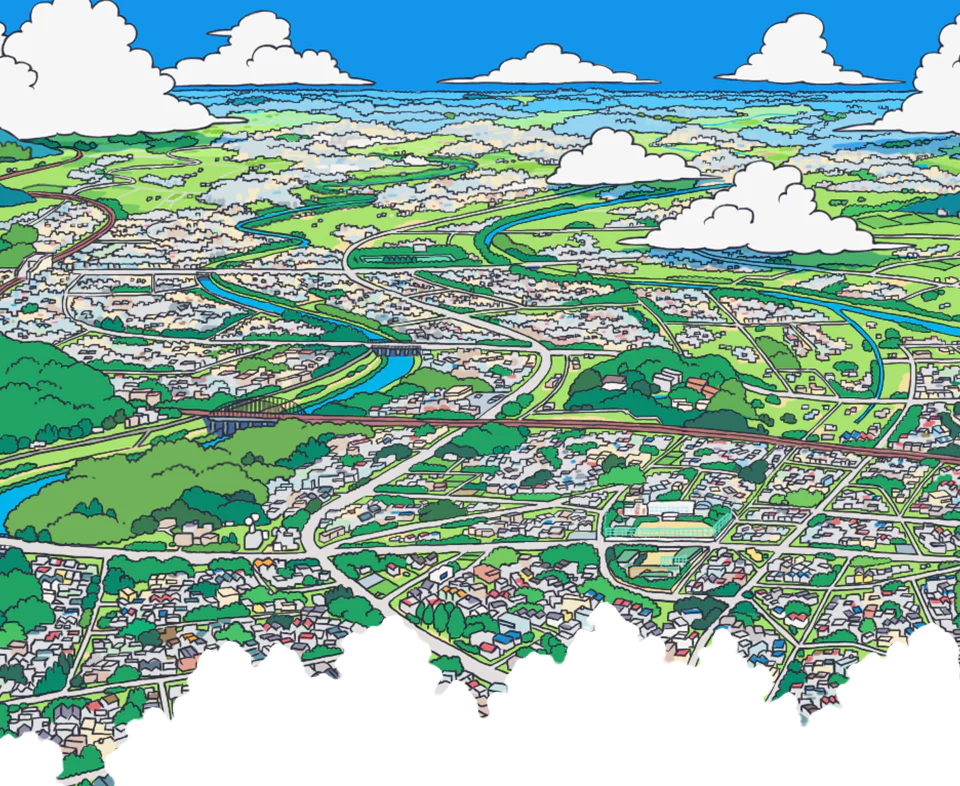 フッター背景1