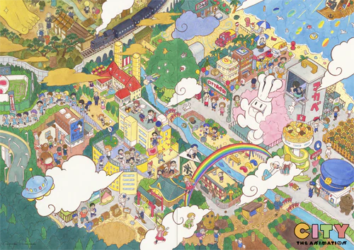 『CITY THE ANIMATION』キービジュアル第2弾